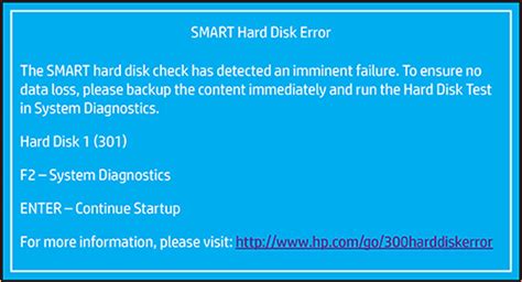 hard drive test failure hp|hard drive error test.